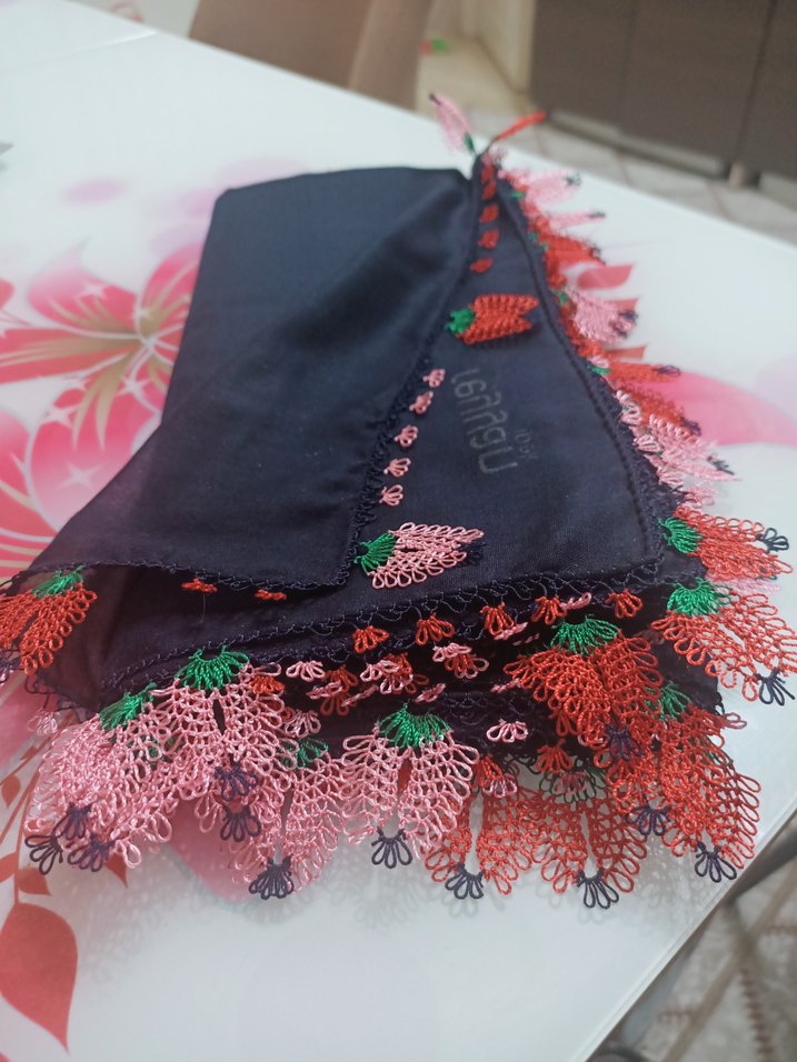 iğne oyası el emeği - Görsel 3