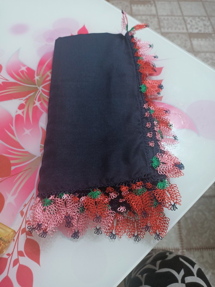 iğne oyası el emeği - Görsel 4