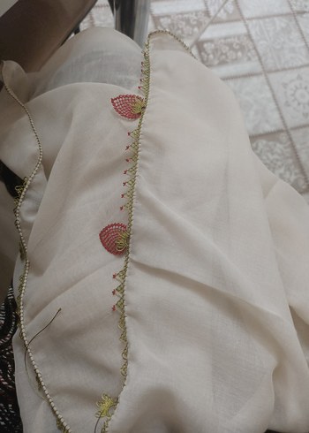 iğne oyası el emeği - Görsel 6