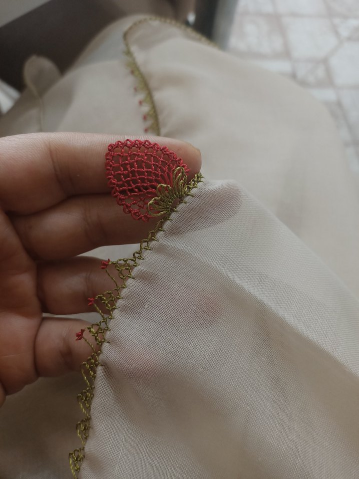 iğne oyası el emeği - Görsel 5