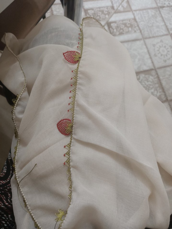 iğne oyası el emeği - Görsel 3