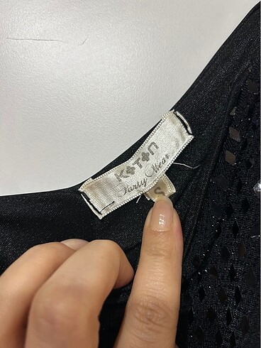 s Beden Gece elbisesi , mini , parlak , şık