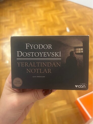 Dostoyevski, yeraltından notlar , cep kitabı