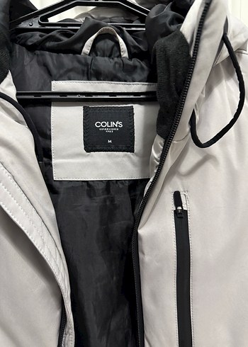 Gri Fermuarlı Erkek Kapüşonlu Yelek - Görsel 4