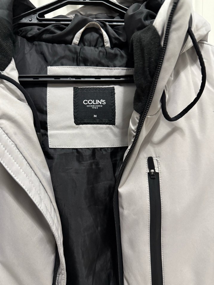 Gri Fermuarlı Erkek Kapüşonlu Yelek - Görsel 4