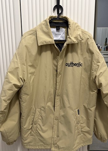 Bej Düğmeli Erkek Streetwear Ceket - Görsel 2