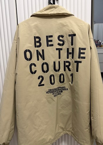 Bej Düğmeli Erkek Streetwear Ceket - Görsel 4