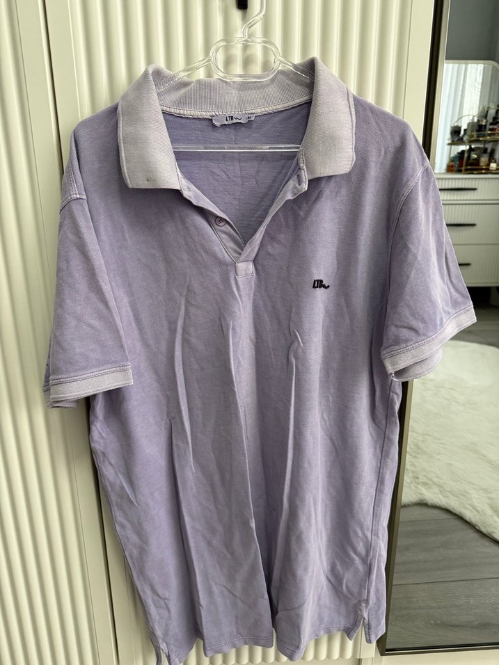 Mor Polo Tişört - Görsel 2