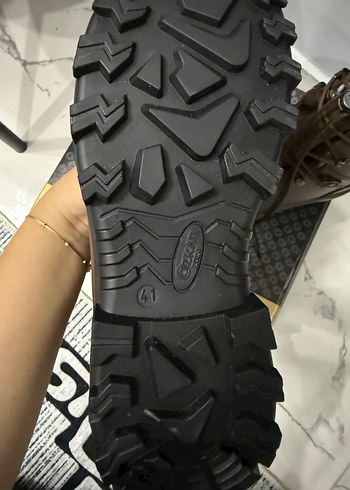 Kahverengi Deri Bağcıklı Erkek Bot - Görsel 7