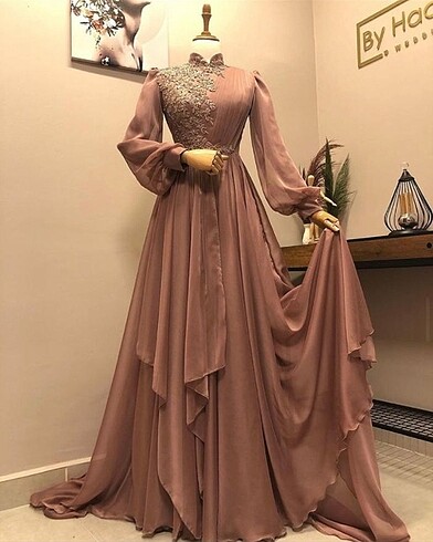 Nişan elbisesi özel dikim