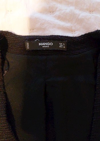 mango Fermuarlı Siyah Kadın Midi Ceket - Görsel 2