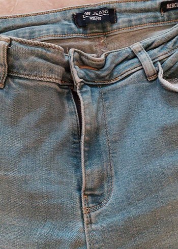 lcw dar paça Kadın Jean - Görsel 2