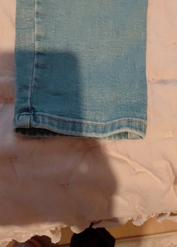 lcw dar paça Kadın Jean - Görsel 3