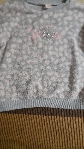 3/4 yaş kız çocuk polar kazak - Görsel 4