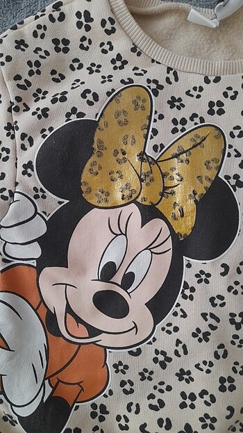 3/4 yqş Minie mause sweatshirt  - Görsel 3