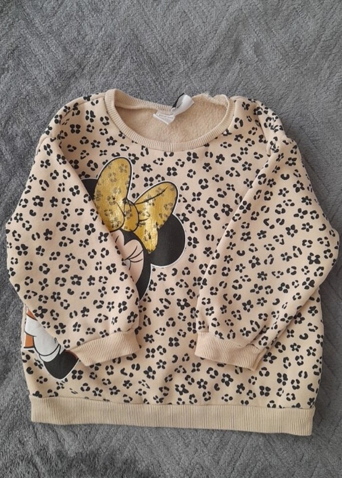 3/4 yqş Minie mause sweatshirt  - Görsel 2
