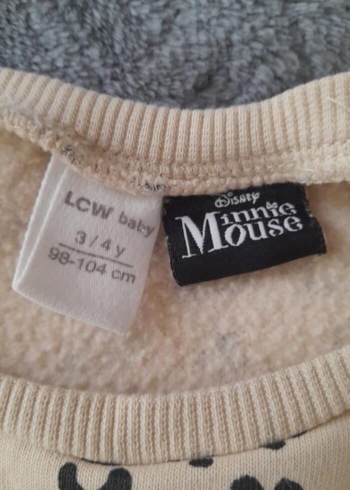 3/4 yqş Minie mause sweatshirt  - Görsel 4