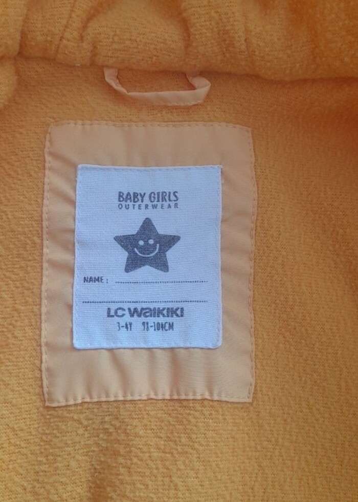 3/4 yaş Lcw kız mont - Görsel 3