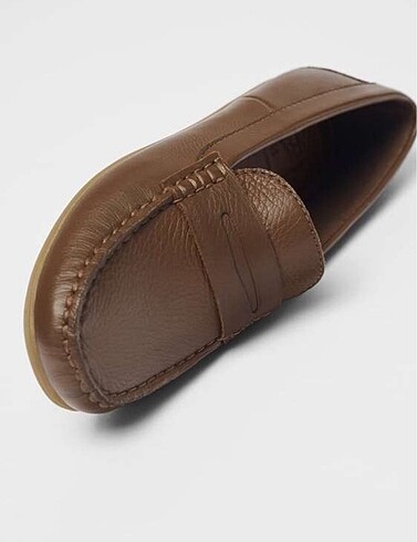 Zara Orijinal Zara Loafer Deri Ayakkabı