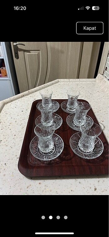 Paşabahçe Çay takımı