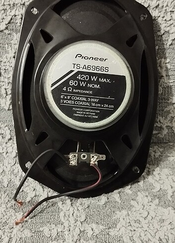 Pioneer 420W TS-A6966S HOPARLÖR 2 Adet