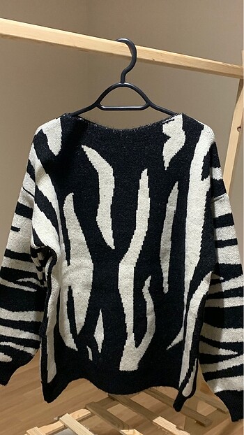 universal Beden Zebra Desen Kazak