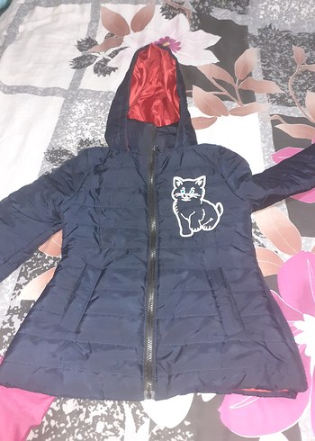 Kapüşonlu Çocuk  Mont - Görsel 2