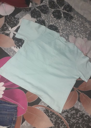 Mavi Düğmeli Kadın Kot Şort - Görsel 4