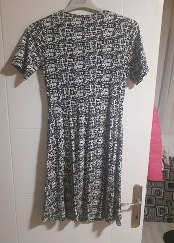 Gri Bağlamalı Midi Kadın Elbise - Görsel 5