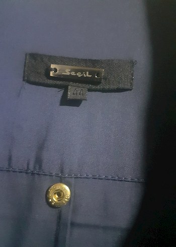 lacivert 
Midi Kadın Ceket Fermuarlı - Görsel 5