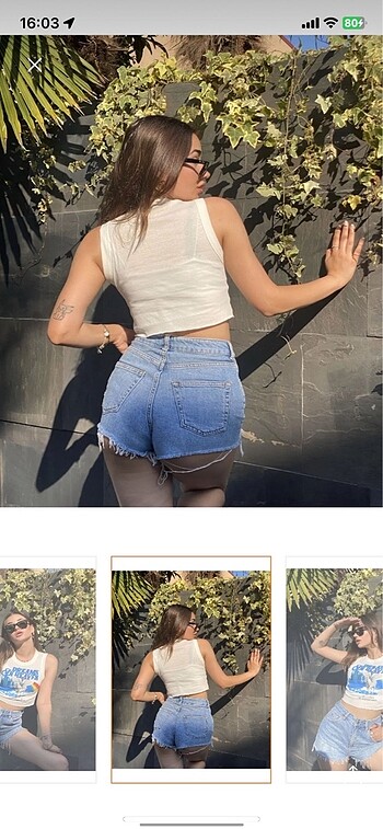 Diğer Crop tişört