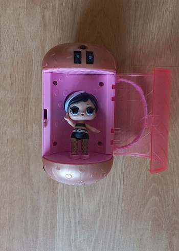 Pembe Kapaklı Küçük Bebek Oyuncak