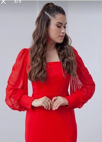 Trendyol & Milla Kırmızı Elbise