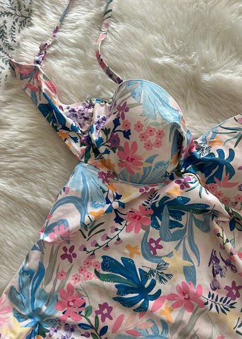 Penti Çok Renkli Desenli Mayo - Görsel 4