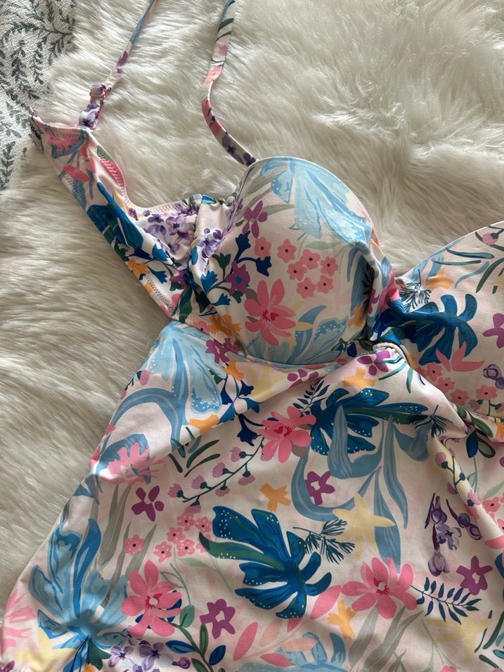 Penti Çok Renkli Desenli Mayo - Görsel 4