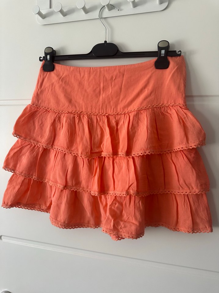 Yavruağzı Fırfırlı Etek - Görsel 4