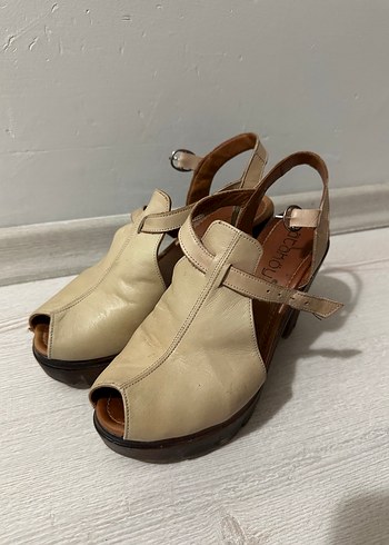 Ataköy Nude Platform Topuklu Ayakkabı - Görsel 3