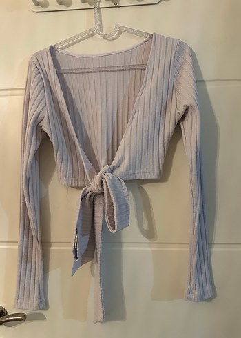 Beyyoglu Lila Sırt Detaylı Bluz - Görsel 2