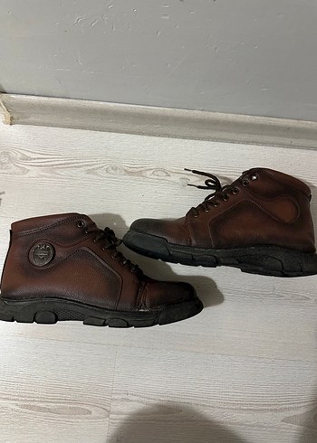 43 Beden kahverengi Renk Kahverengi Deri Erkek Bot
