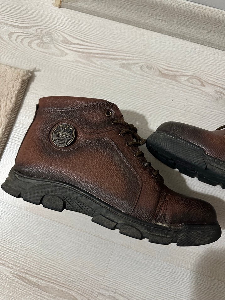 Kahverengi Deri Erkek Bot - Görsel 4