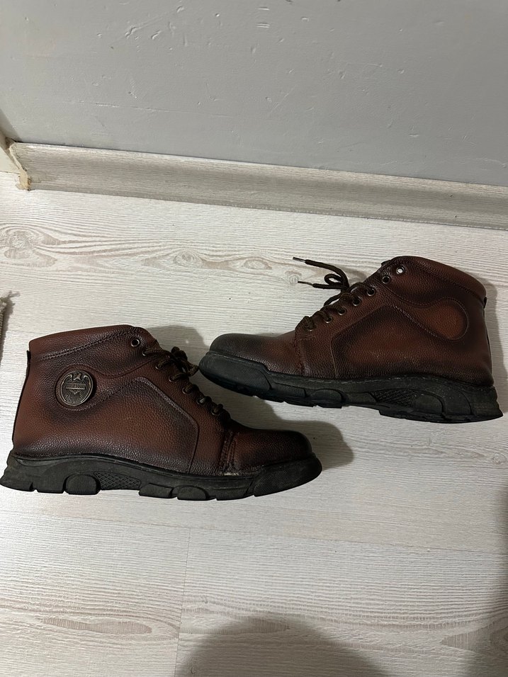 Kahverengi Deri Erkek Bot - Görsel 3