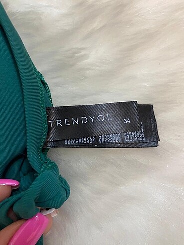 xs Beden Trendyol Milla Yeşil Bikini Üstü