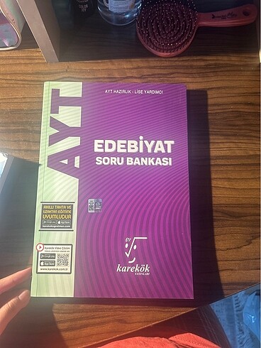Karekök yayınları ayt edebiyat test kitabı sıfır
