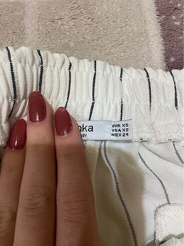 xs Beden beyaz Renk pantlon
