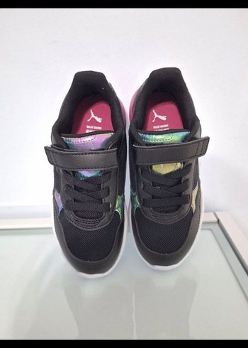 Puma Kız Çocuk Siyah Renkli Puma Spor Ayakkabı 34