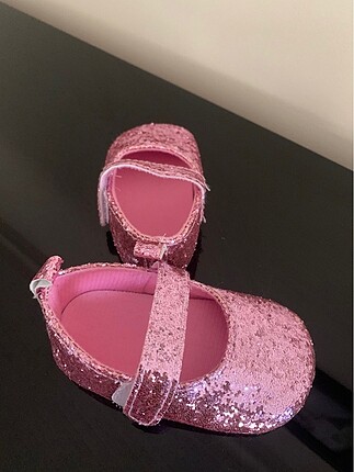 20 Beden Simli pembe babet