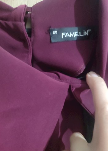 38 Beden bordo Renk 2li yelekli takım tunik