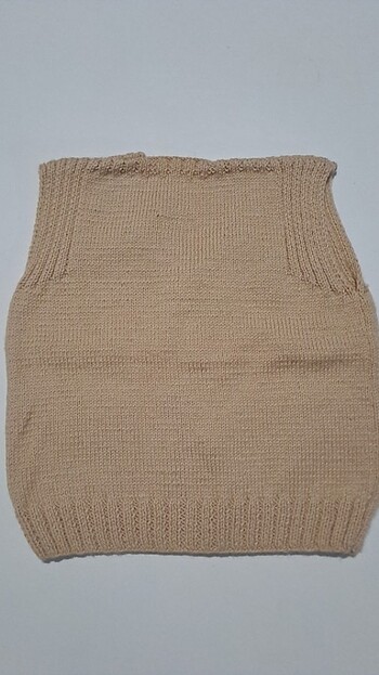 El örgüsü erkek bebek yelek  - Görsel 2