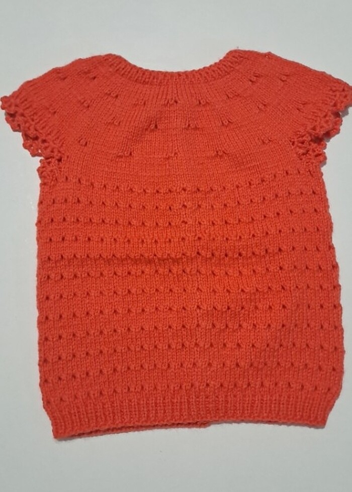 El orgusu Kız bebek yelek  - Görsel 2