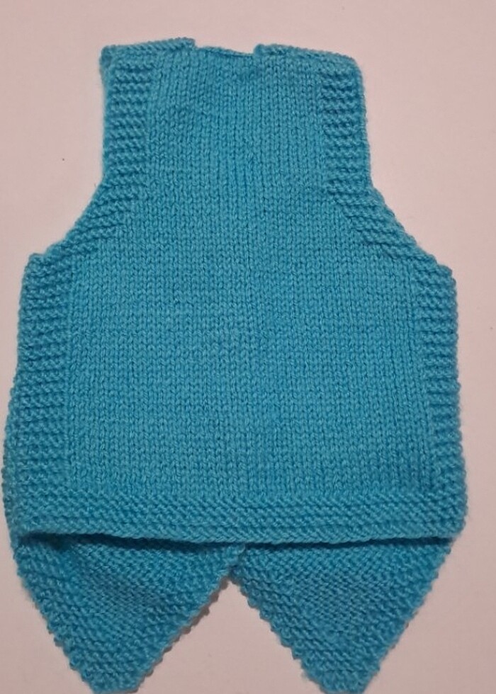 Yenidogan erkek bebek yelek - Görsel 2